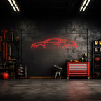 R8 2011 Neon Silhouette