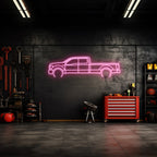 F350 2020 Neon Silhouette