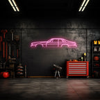 XJS 1983 Neon Silhouette