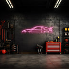 GT86 2020 Neon Silhouette