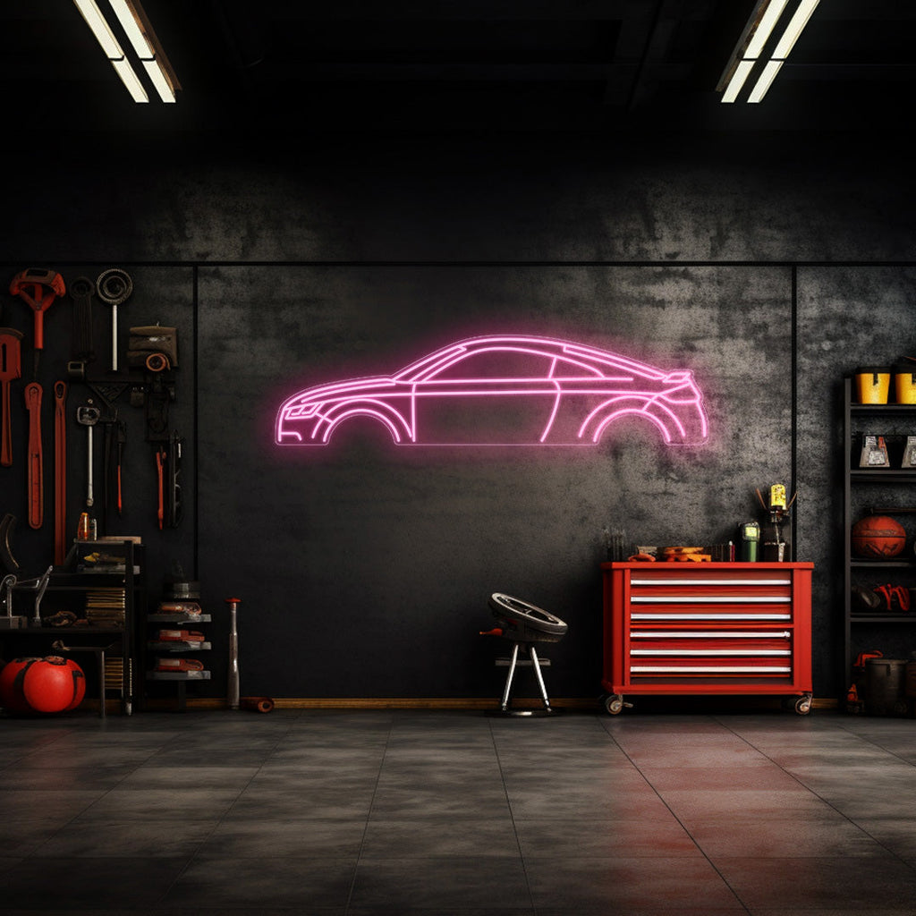 TT RS 2020 Neon Silhouette