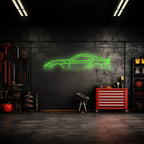 Supra MK5 2021 Neon Silhouette