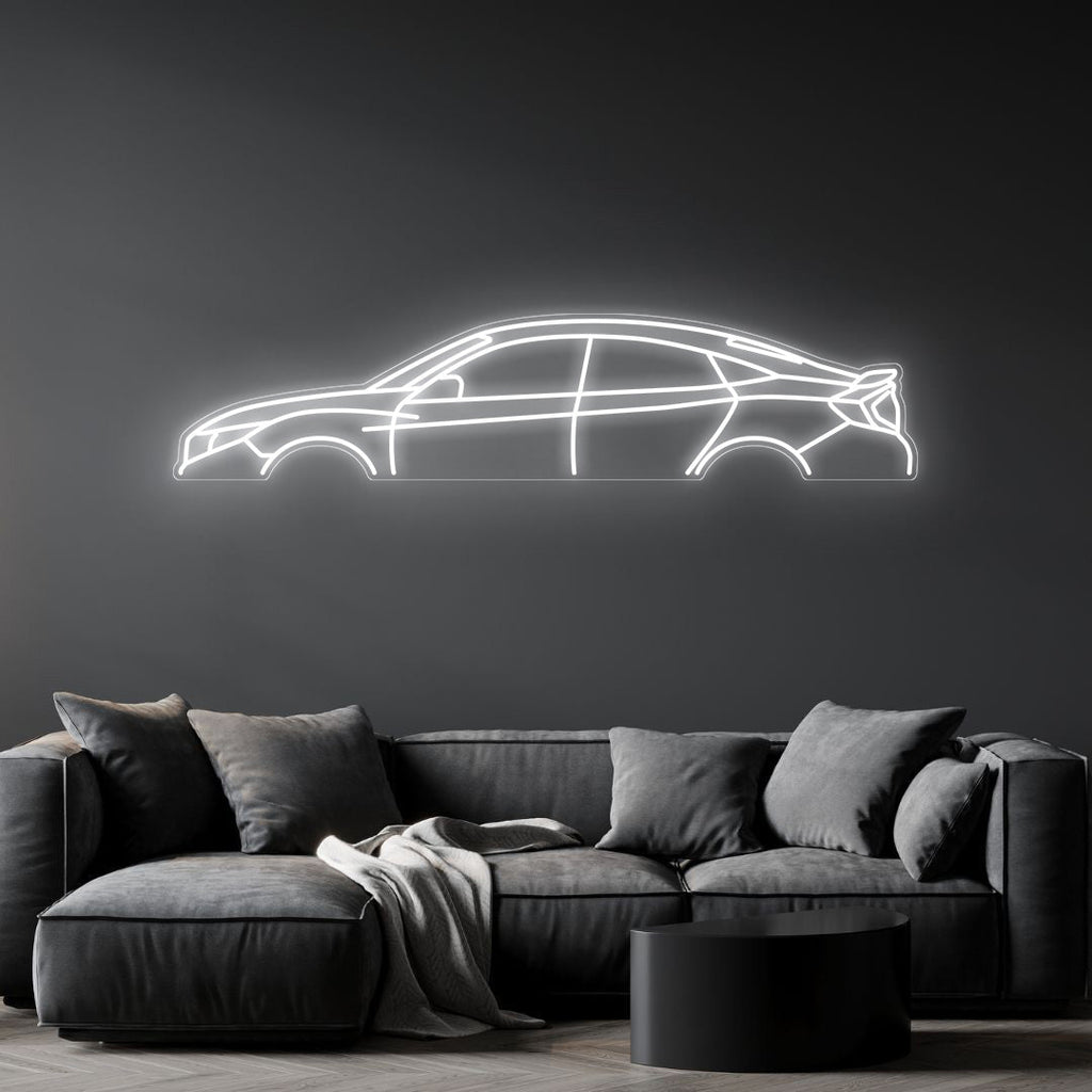 Civic Si 2020 Neon Silhouette