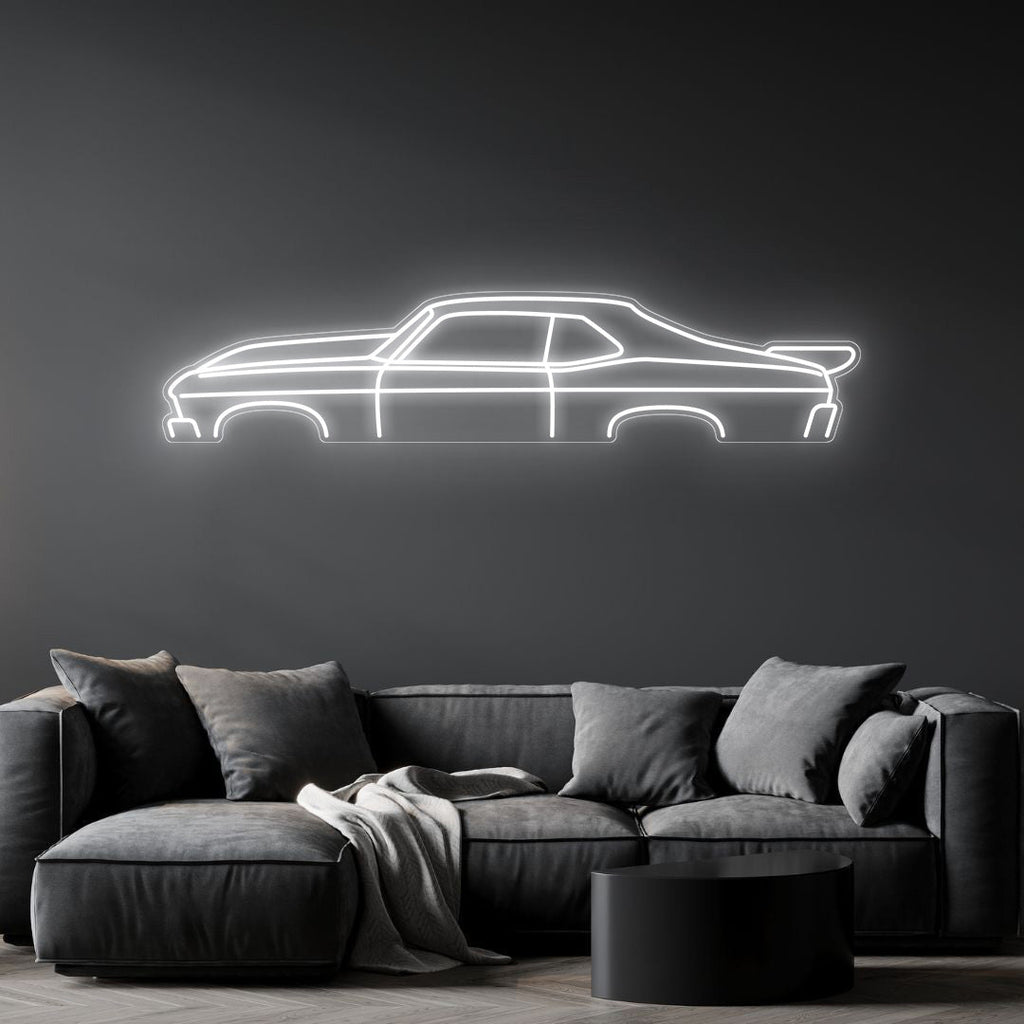 Nova 1970 Neon Silhouette