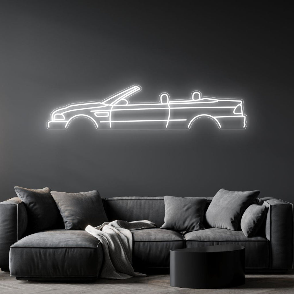 E46 M3 Cabrio Neon Silhouette