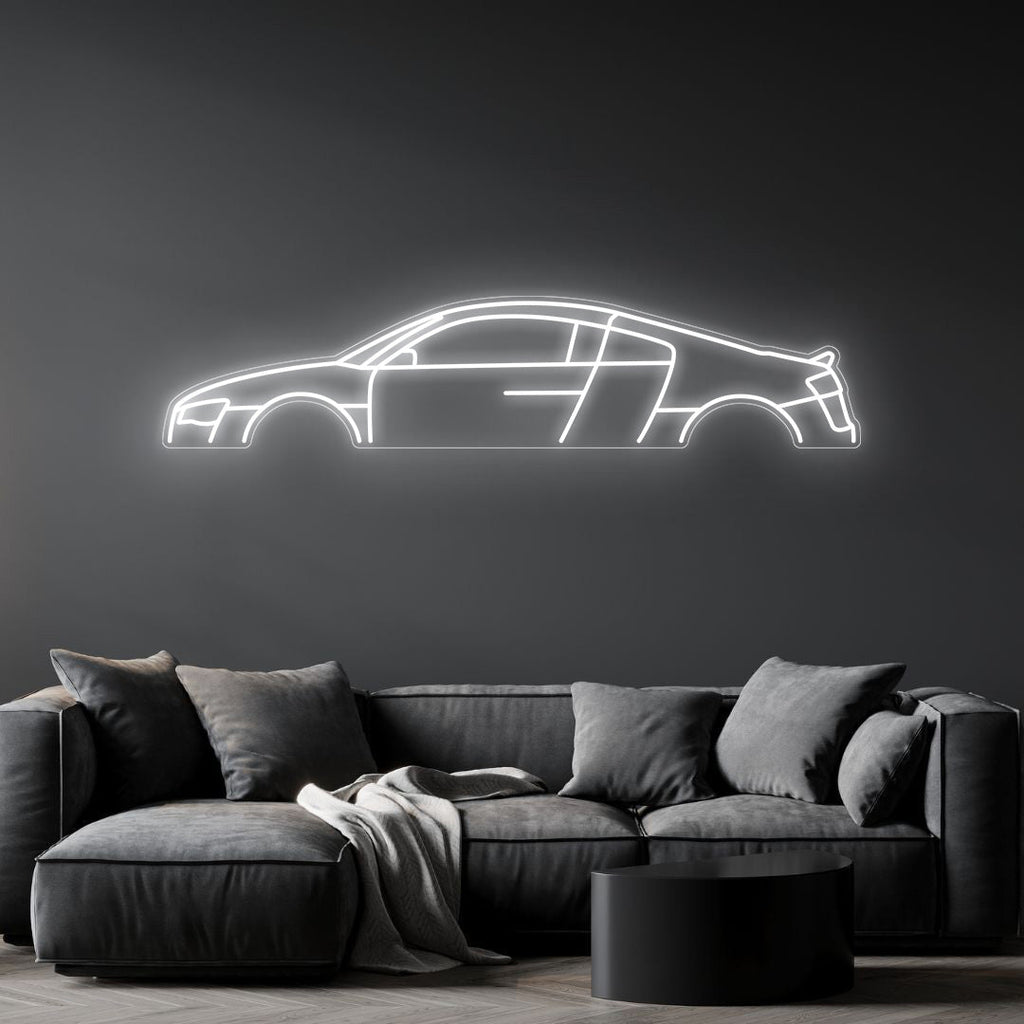 R8 2014 Neon Silhouette