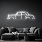 190D 1959 Neon Silhouette
