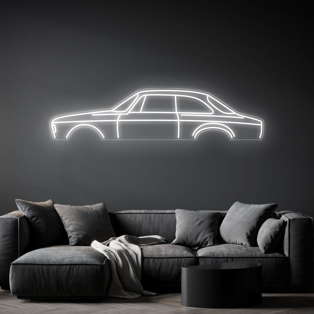 Gulia GT 1970 Neon Silhouette