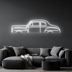 Coupe 1947 Neon Silhouette