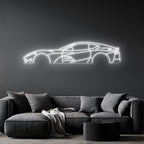 812 Superfast Neon Silhouette