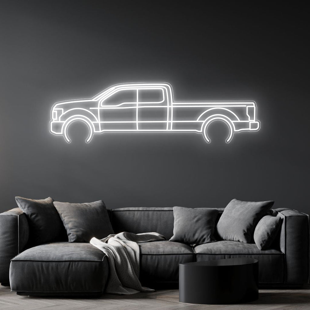 F350 2020 Neon Silhouette