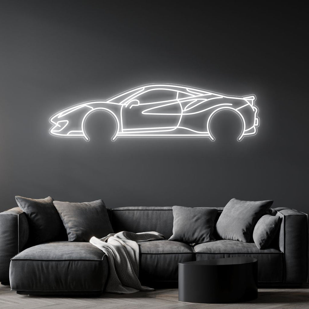 488 Neon Silhouette
