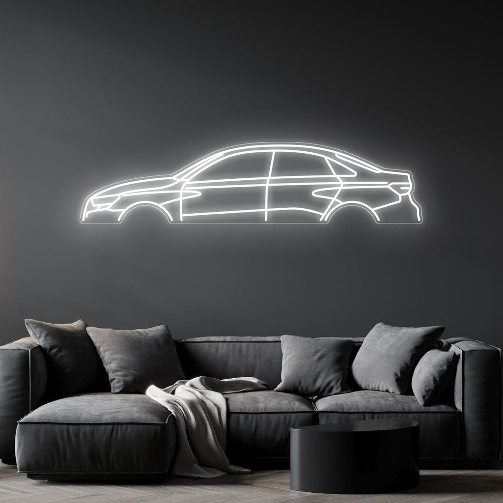 RS3 2022 Sedan Neon Silhouette