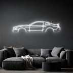 Mustang GT500 2013 Neon Silhouette