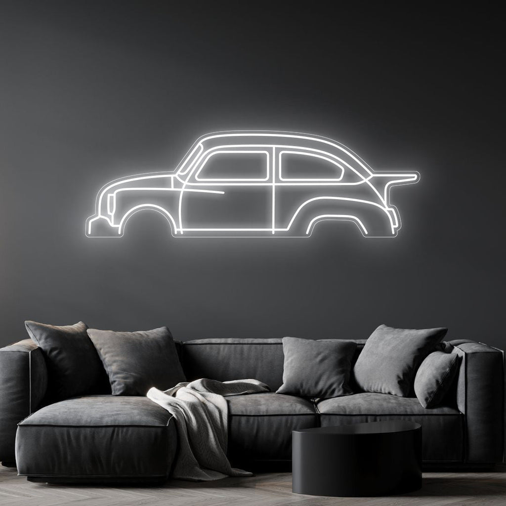 Abarth 1000 TC Neon Silhouette