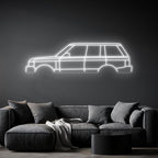 Range Rover 2011 Neon Silhouette
