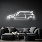 Mini JCW 2021 Neon Silhouette