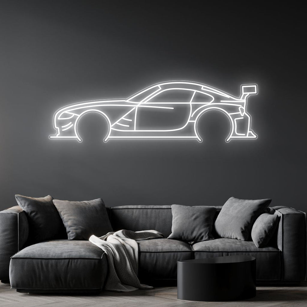Z4 GTR Detailed Neon Silhouette