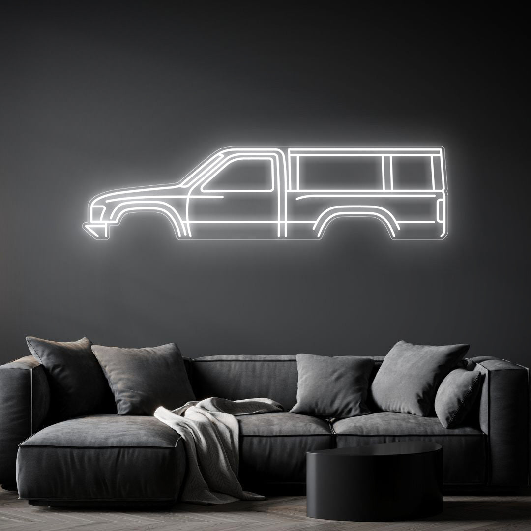 Hilux 1990 Neon Silhouette