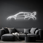 Yaris GR WRC Neon Silhouette