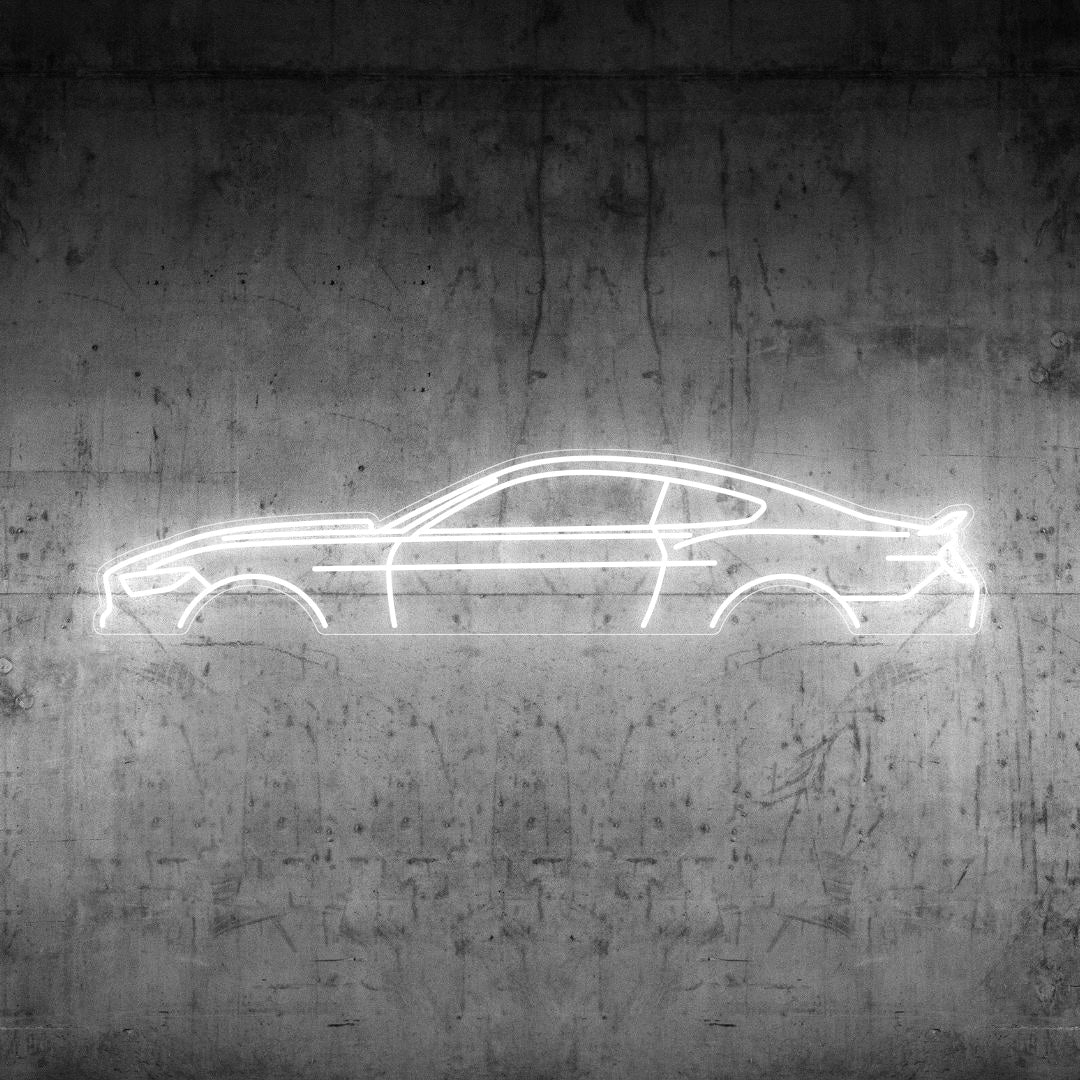 Mustang 2017 Neon Silhouette