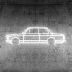 2002 1972 Neon Silhouette