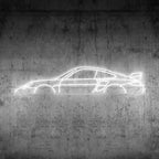 911 997 GT2 Neon Silhouette