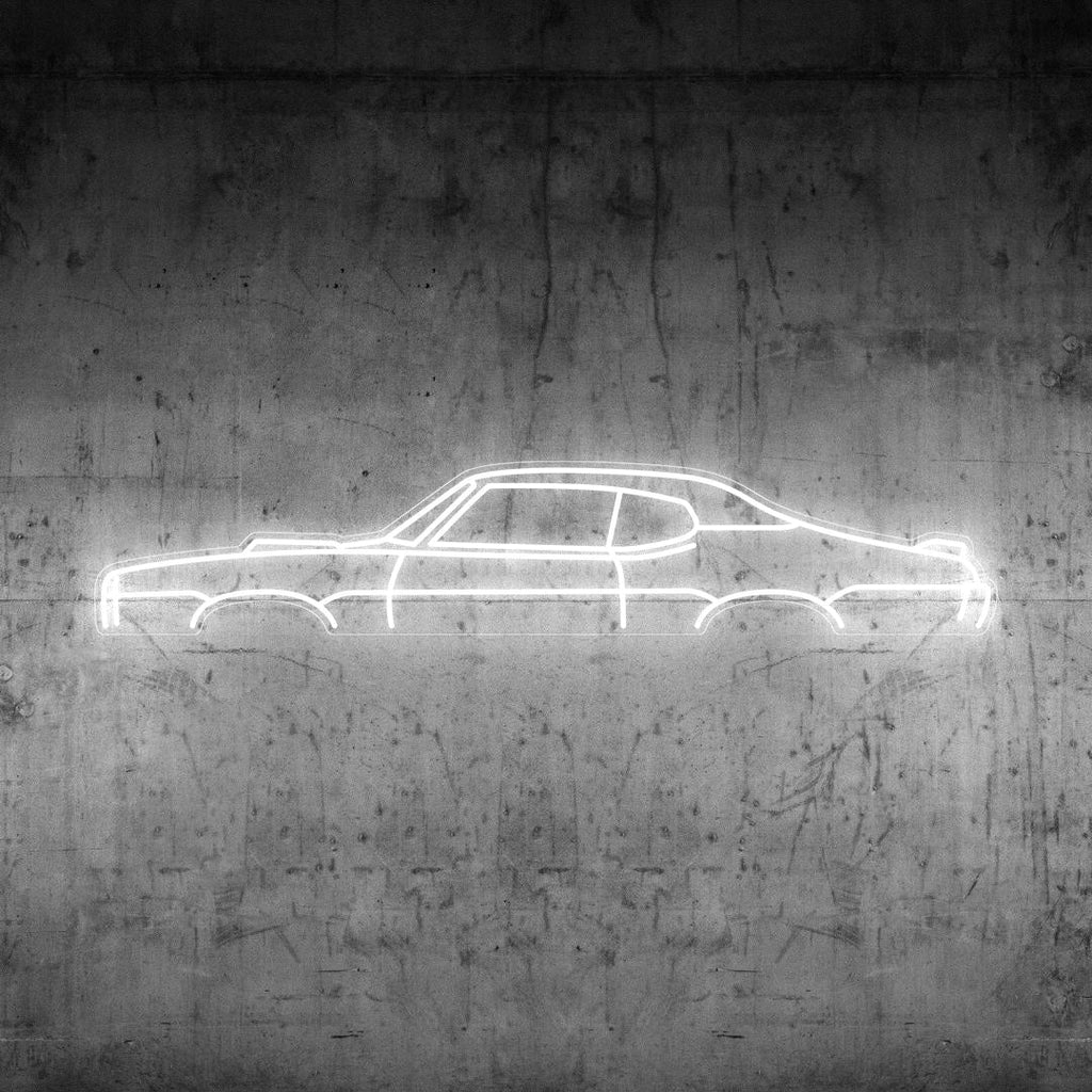 GTO 1969 Neon Silhouette