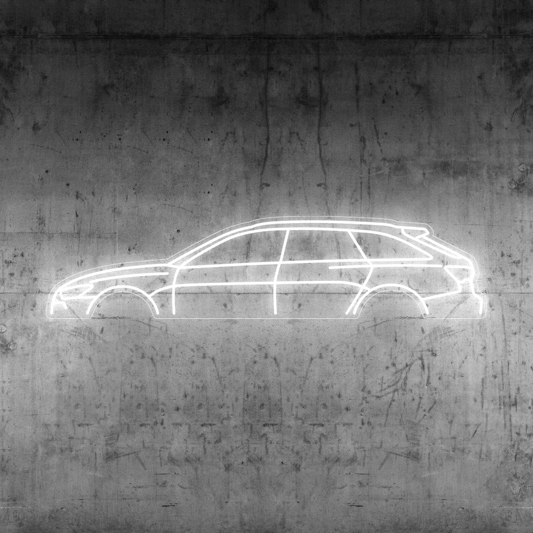 RS6 2021 Neon Silhouette