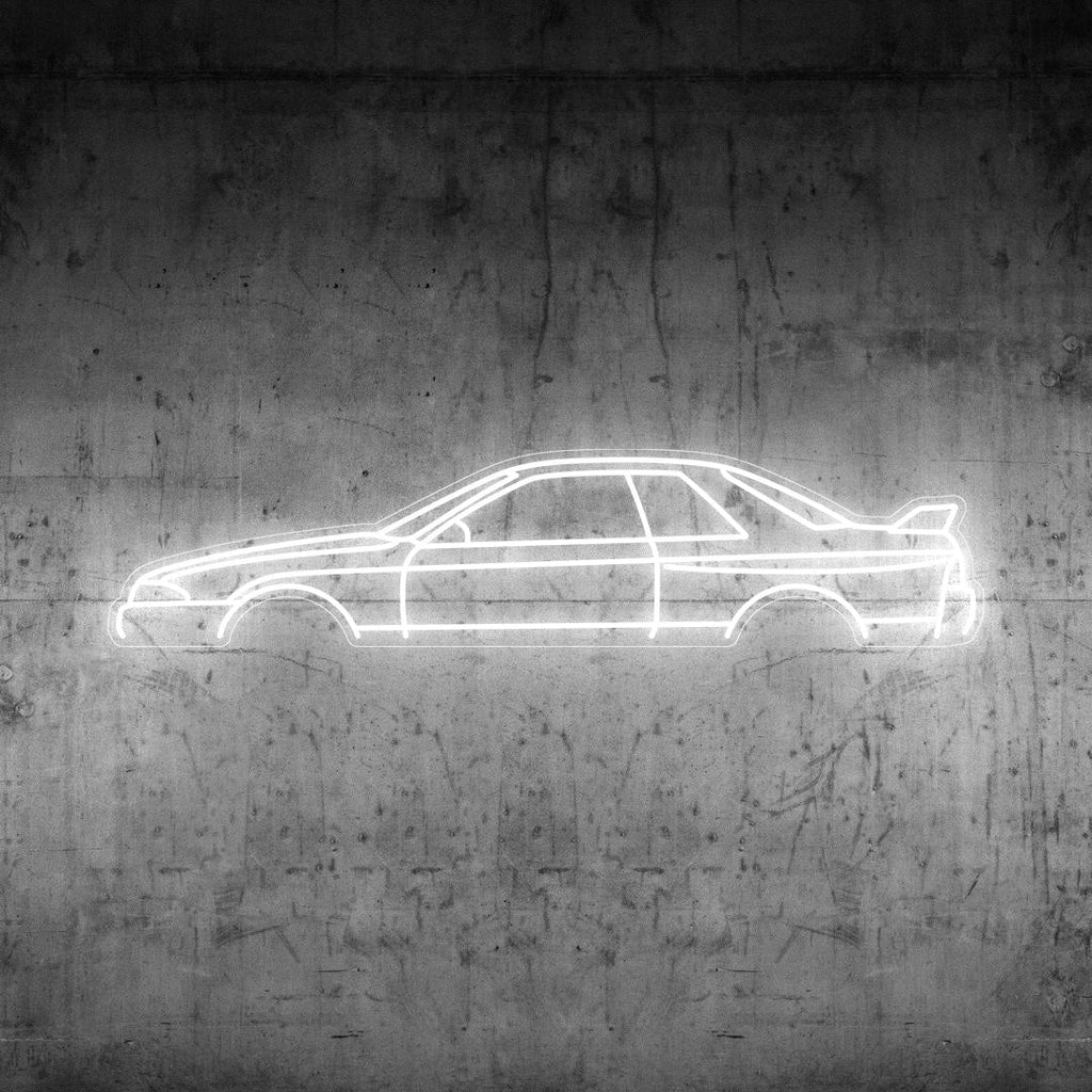R32 GTR Neon Silhouette