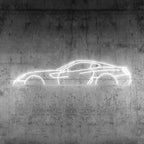 599 GTB Neon Silhouette