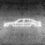 E38 Neon Silhouette
