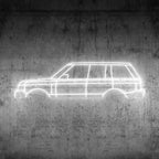 Range Rover 2011 Neon Silhouette