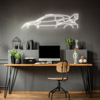 Yaris GR WRC Neon Silhouette