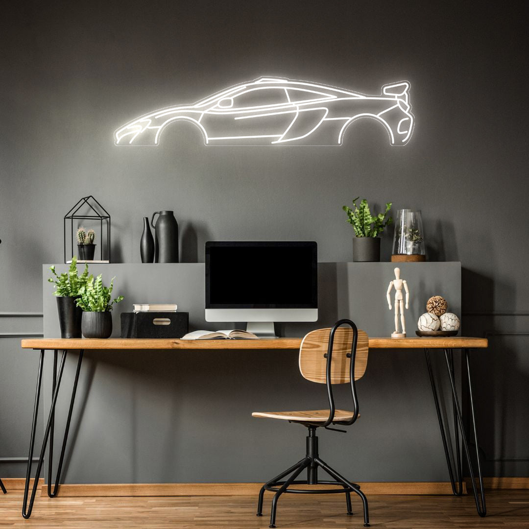 MSO HS Neon Silhouette