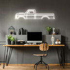 F250 1975 Neon Silhouette