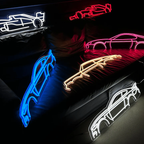 Vantage V8 2007 Neon Silhouette