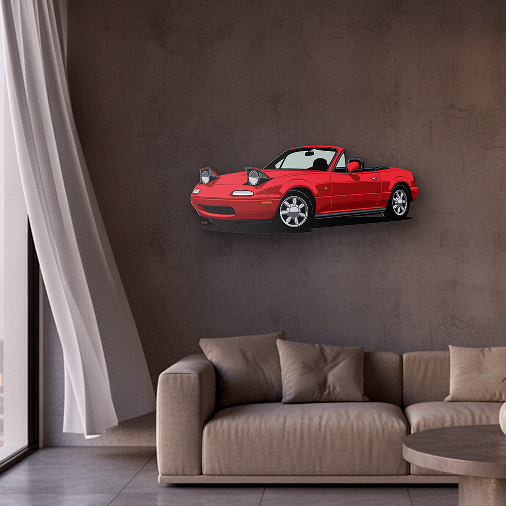 MX-5 NA Front Angle Acrylic Print