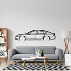 A7 sportback Mk1 Detailed Silhouette Metal Wall Art