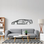 Diablo 6.0 Detailed Silhouette Metal Wall Art