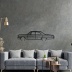 Galaxie 500XL Detailed Silhouette Metal Wall Art