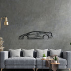 Diablo 6.0 Detailed Silhouette Metal Wall Art