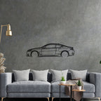 Q60 Detailed Silhouette Metal Wall Art