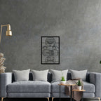 Cobra 1985 Frame Silhouette Metal Wall Art