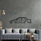 Sierra RS 1989 V2 Detailed Silhouette Metal Wall Art
