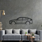 GLC Coupe Detailed Silhouette Metal Wall Art
