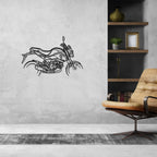 2019 Grom Silhouette Metal Wall Art