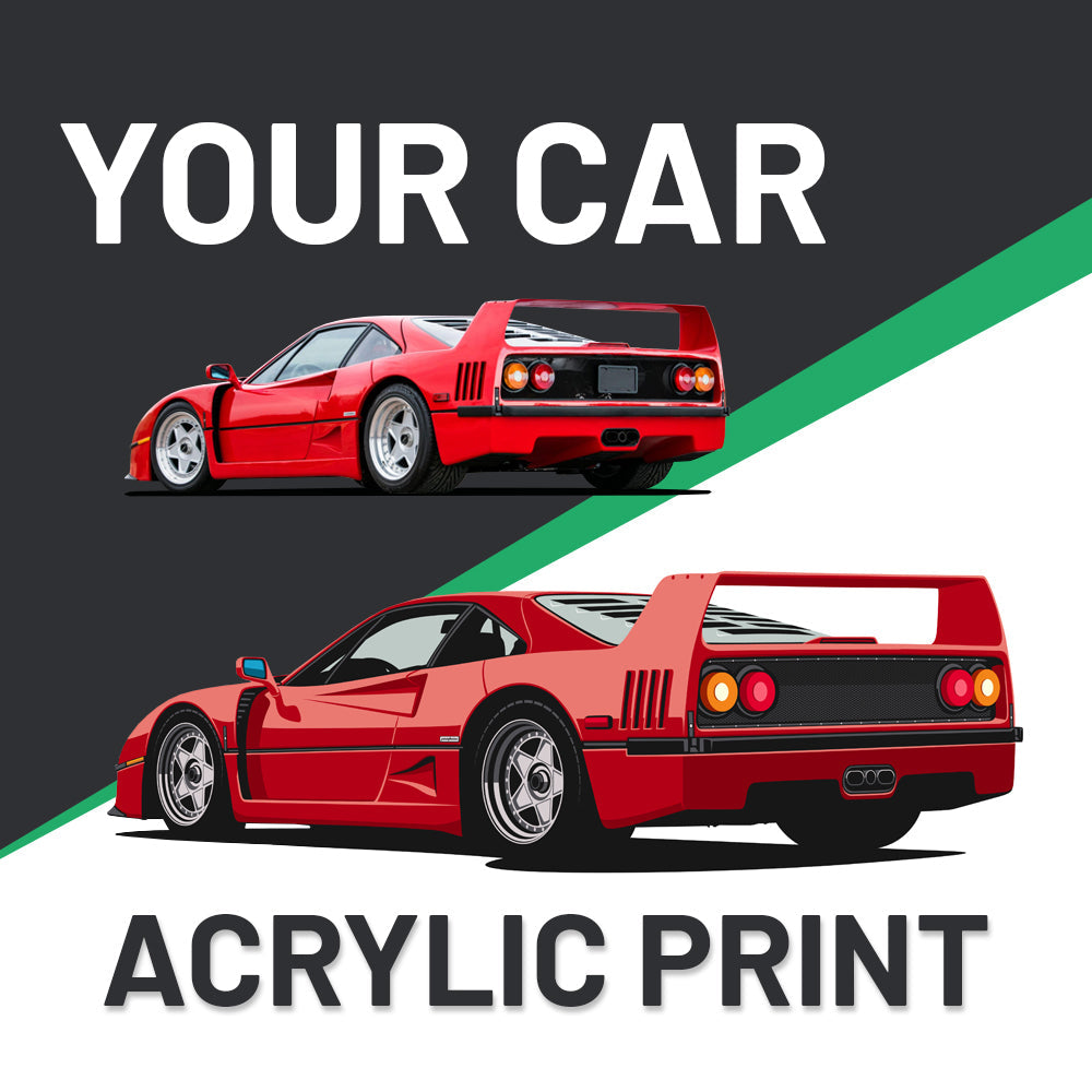 Your Custom Car Acrylic Print Service