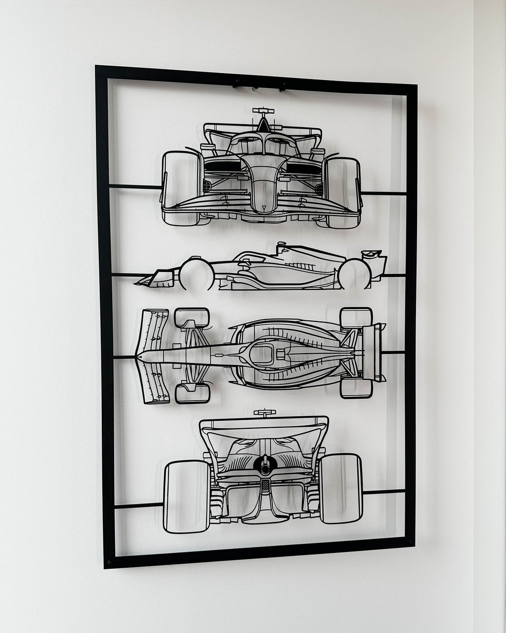 Your Custom Frame Car metal wall art