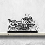 R1250 GSA Silhouette Metal Art Stand